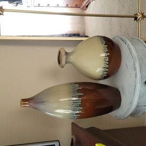 2 Complimentary Decor Vases